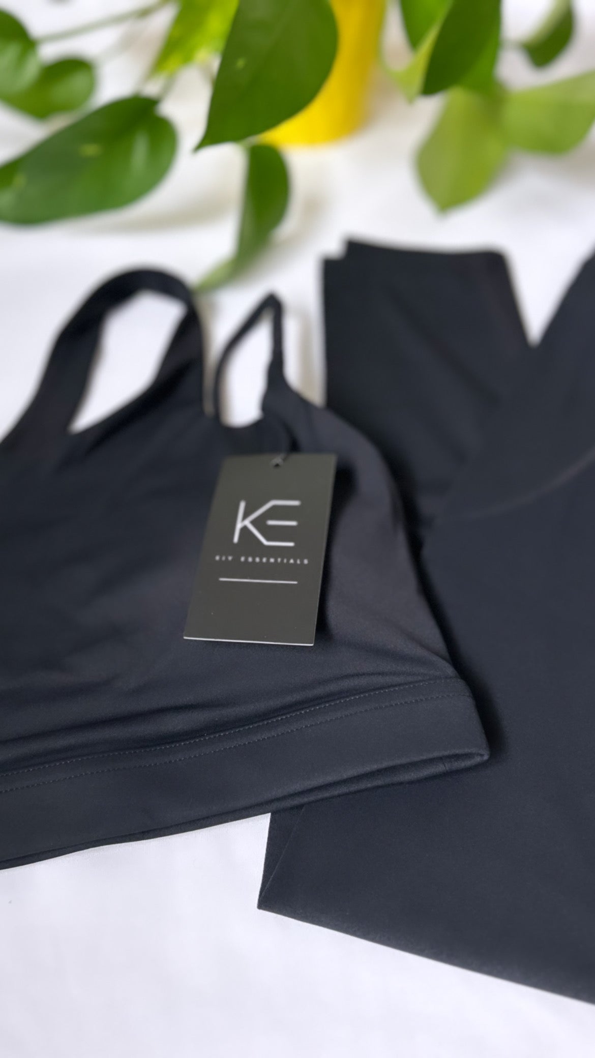 KE Fitness Cut Out Sports Bra Set